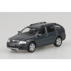 1:43 Масштабная модель Skoda Octavia Combi Scout 2008 Anthracite Gray Metallic
