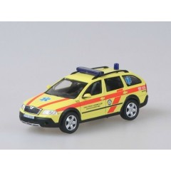 1:43 Масштабная модель Skoda Octavia Combi Scout CZ Rescue 2011
