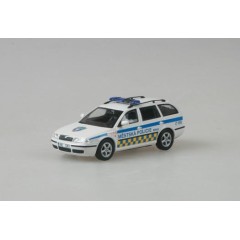 1:43 Масштабная модель Skoda Octavia Combi Tour 2002 "Mestska policie Brno"