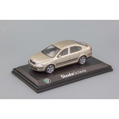 1:43 Масштабная модель Skoda Octavia II (2004)  - Sahara Beige Metallic