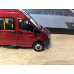 (Уценка!) 1:43 Масштабная модель ГАЗель Next A65R22 пассажирская, темно-красный