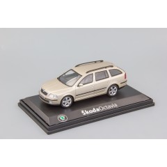 1:43 Масштабная модель Skoda Octavia II Combi (2004)  Sahara Beige Metallic