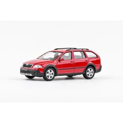 1:43 Масштабная модель Skoda Octavia II Combi Scout (2007) 1:43 - Red Corrida