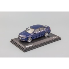1:43 Масштабная модель Skoda Octavia III (2012)  - Blue Pacific Uni