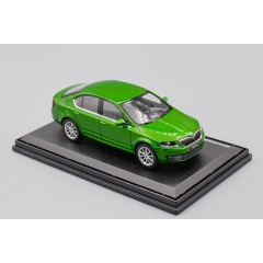 1:43 Масштабная модель Skoda Octavia III (2012) - Rallye Green Metallic