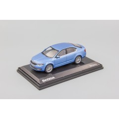 1:43 Масштабная модель Skoda Octavia III 2013 Denim Blue Metallic