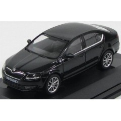 1:43 Масштабная модель Skoda Octavia III 2013 Magic Black Metallic