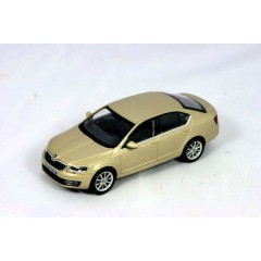 1:43 Масштабная модель Skoda Octavia III 2013 Sahara Beige Metallic