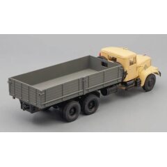 1:43 Масштабная модель КРАЗ 257Б (1969-1977), бежевый / серый