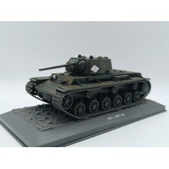 1:43 Танки. Легенды отечественной бронетехники №10 - КВ-1 (1942 г.)