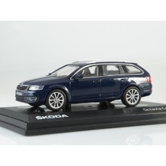 1:43 Масштабная модель Skoda Octavia III Combi (2013) Blue Pacific Uni