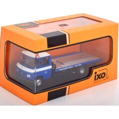 1:43 Масштабная модель эвакуатор MERCEDES-BENZ L608D "Mercedes-Benz Service" 1980 Blue