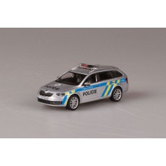 1:43 Масштабная модель Skoda Octavia III Combi (2013) Police CZ