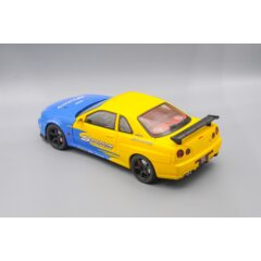 1:18 Модель Nissan Skyline GT-R, жёлтый, 26 см.