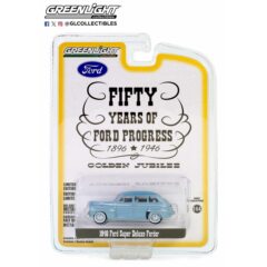 1:64 Масштабная модель FORD Super Deluxe Fordor "Fifty Years of Ford Progress - Golden Jubilee" 1946 Blue