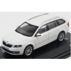 1:43 Масштабная модель Skoda Octavia III Combi 2013 White Candy Uni