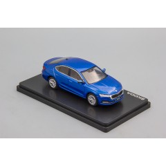 1:43 Масштабная модель Skoda Octavia IV (2020) - Modrá Race Metalíza