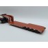 1:43 Масштабная модель BERLIET TB 015 M3 6x4 с прицепом-тяжеловозом 1960 Red