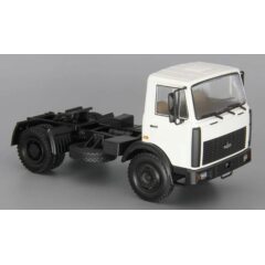 1:43 Масштабная модель МАЗ 5433 седельный тягач (1991-1997), белый