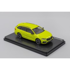 1:43 Масштабная модель Skoda Octavia IV Combi RS (2020) - Mamba Green