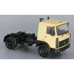 1:43 Масштабная модель МАЗ 54327 седельный тягач (1988-1999), бежевый