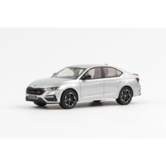 1:43 Масштабная модель Skoda Octavia IV RS (2020) - Brilliant Silver Metallic