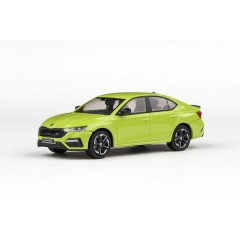 1:43 Масштабная модель Skoda Octavia IV RS (2020) - Mamba Green