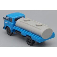 1:43 Масштабная модель МАЗ-5334 АЦПТ-6,2 Цистерна, голубой / серый