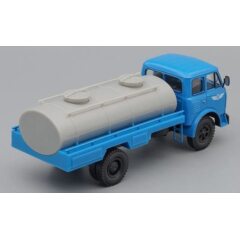 1:43 Масштабная модель МАЗ-5334 АЦПТ-6,2 Цистерна, голубой / серый