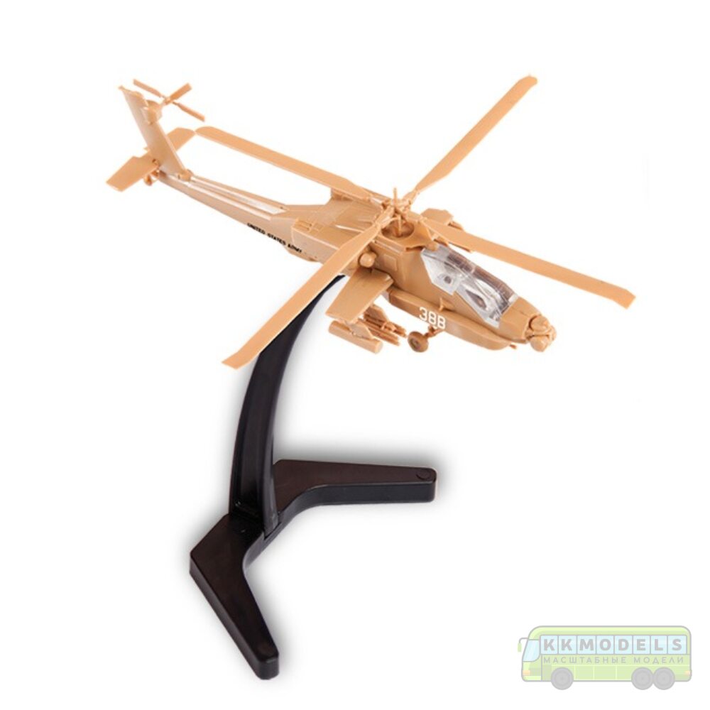 1:144 Сборная модель Американский вертолет "Апач" АН-64