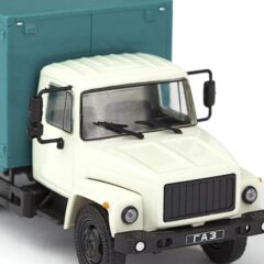 1:43 Автолегенды СССР Грузовики №10 - ГАЗ-3307 Фургон для перевозки хлеба