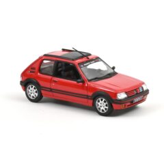1:43 Масштабная модель PEUGEOT 205 GTi 1.9 PTS 1991 Vallelunga Red