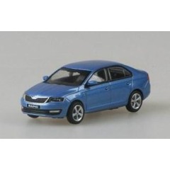 1:43 Масштабная модель Skoda Rapid (2012) Denim Blue Metallic