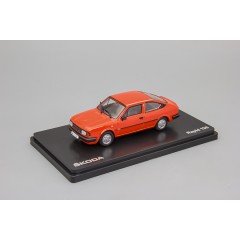 1:43 Масштабная модель Skoda Rapid 136 (1987) Coral Red