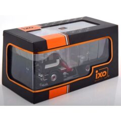 1:43 Масштабная модель VOLVO F12 (1981), Black/Red/Silver