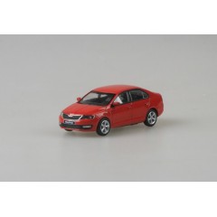 1:43 Масштабная модель Skoda Rapid 2012 Red Corrida