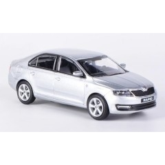 1:43 Масштабная модель Skoda Rapid 2012 Silver Brilliant