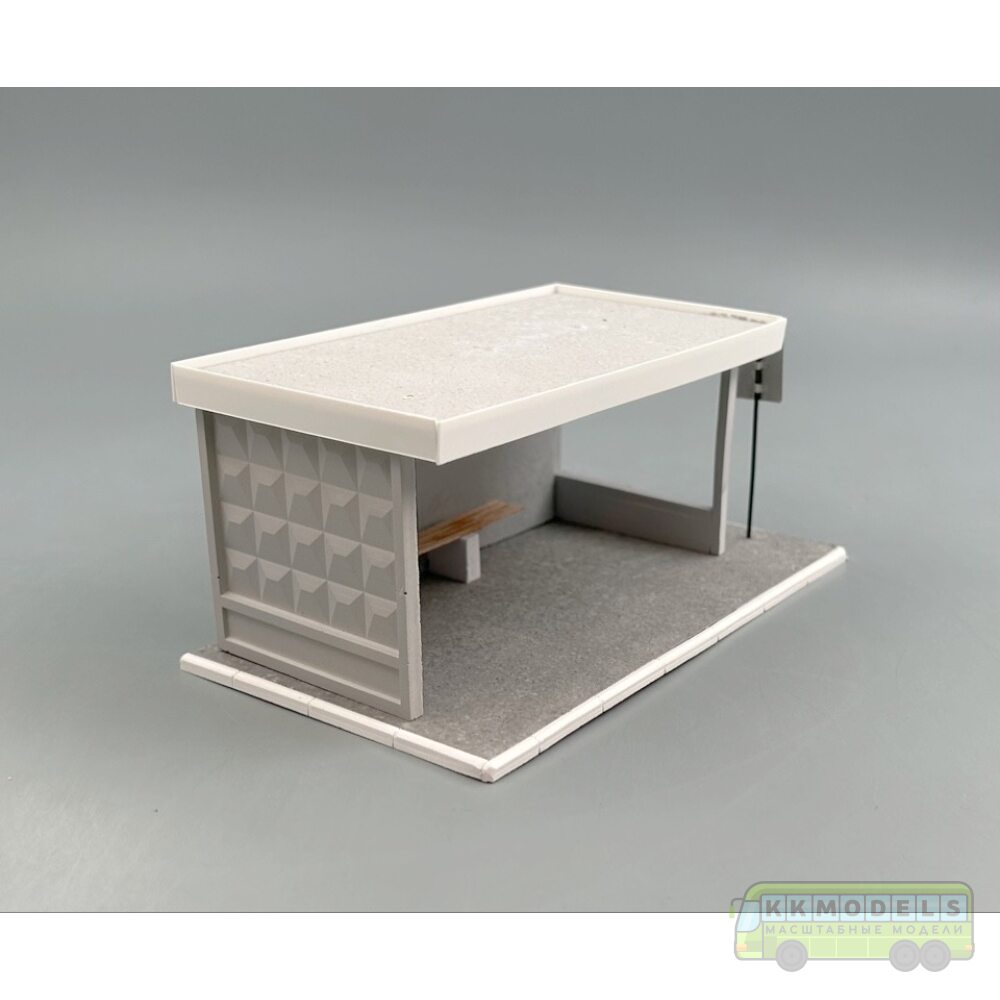 1:43 Автобусная остановка (из панелей ПО-2)