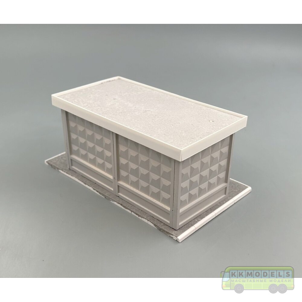 1:43 Автобусная остановка (из панелей ПО-2)