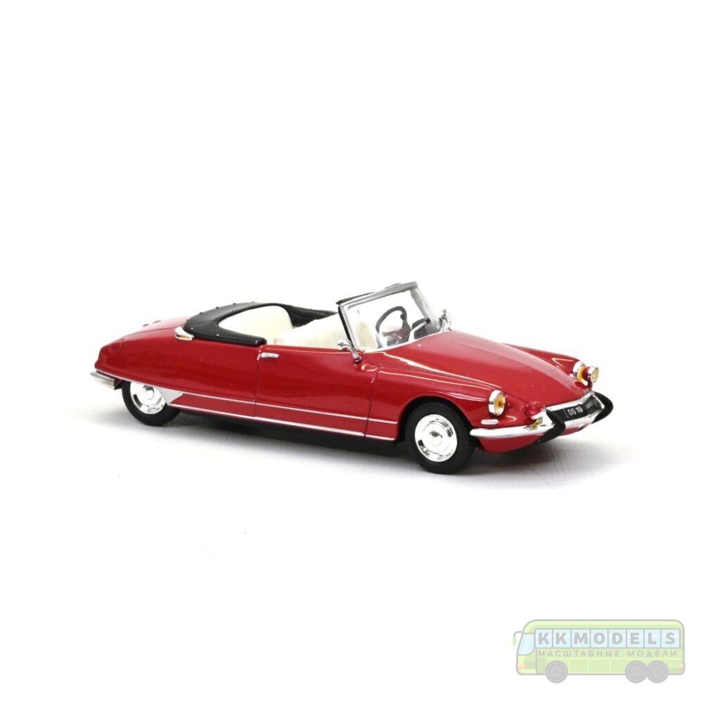 1:43 Масштабная модель CITROEN DS19 Cabriolet 1960 Carnelian Red