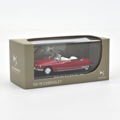 1:43 Масштабная модель CITROEN DS19 Cabriolet 1960 Carnelian Red