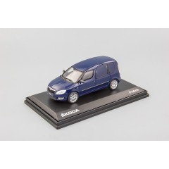 1:43 Масштабная модель Skoda Roomster FL Praktik (2010) Blue Pacific Uni