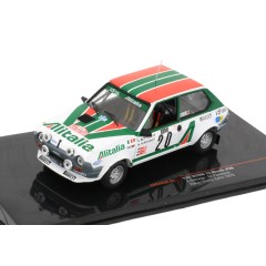 1:43 Масштабная модель FIAT Ritmo 75 Abarth #20 "Alitalia Fiat Rally Team" Bettega/Perissinot Rally Monte Carlo 1979