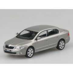 1:43 Масштабная модель Skoda Superb II 2008 Cappuccino Beige Metallic