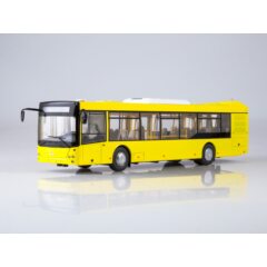 1:43 Масштабная модель Городской автобус МАЗ-203 (жёлтый)