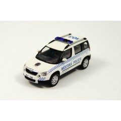 1:43 Масштабная модель Skoda Yeti "Mestska Policie Ceske Budejovice" 2015