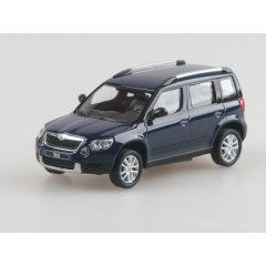 1:43 Масштабная модель Skoda Yeti (2009) Black Magic