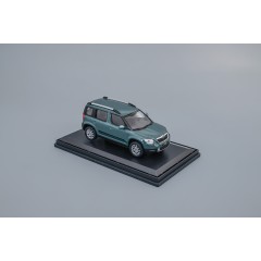 1:43 Масштабная модель Skoda Yeti (2009), malachite green metallic