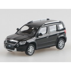 1:43 Масштабная модель Skoda Yeti (кроссовер 4x4) 2009 Black Magic
