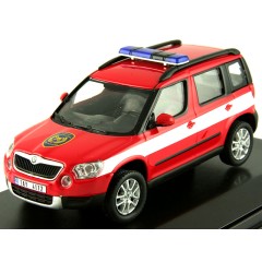 1:43 Масштабная модель Skoda Yeti 2009 Fire Czech Republic